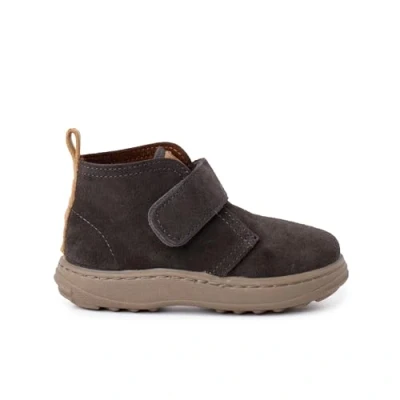 Image of Pisamonas Adherente Classic ankle boots for kids, Size: 8K, Gris Leather