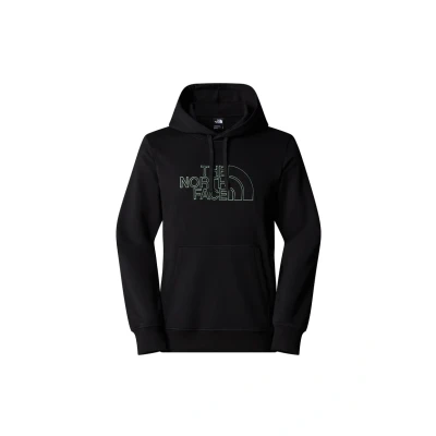 Image of The North Face DREW PEAK Hoodie, Men&#039;s, Size: XS, Tnf black duck green
