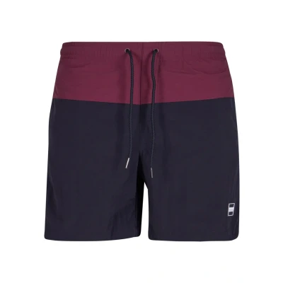 Image of Urban Classics Swimming shorts, Men&#039;s, Size: Medium, Cherry black