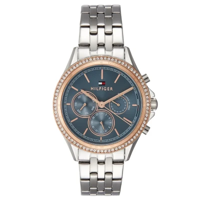 Image of Tommy Hilfiger ARI Dressed UP Watch silvercoloured, Women&#039;s, Size: One Size, Silver coloured
