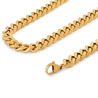 Image of Akitsune Necklace goldcoloured, Men&#039;s, Size: 70, Gold coloured