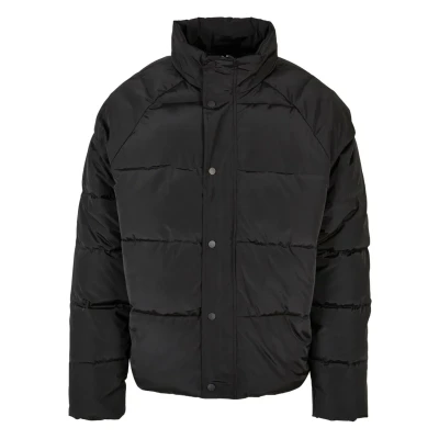 Image of Urban Classics Raglan Winter jacket, Men&#039;s, Size: 3XL, Black
