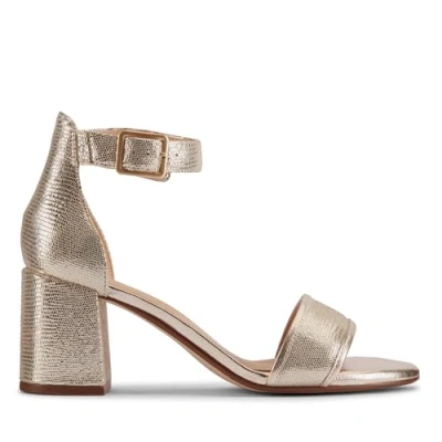 Image of Clarks Ezoria MAE Sandals, Women&#039;s, Size: 3, Champagne Leather
