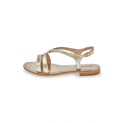 Image of LES TROPEZIENNES BY Mr. BELARBI Women&#039;s Hamoon Sandal, Gold, 39 EU