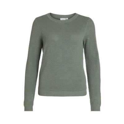 Image of VILA Vidalo Oneck L/S NOOS Jumper, Women&#039;s, Size: XS, Laurel wreath