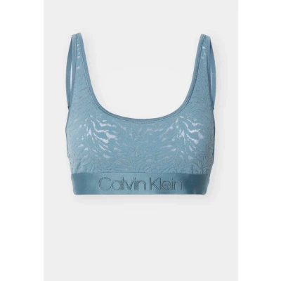 Image of Calvin Klein Underwear Intrinsic Bralette Bustier, Women&#039;s, Size: XS, Blue