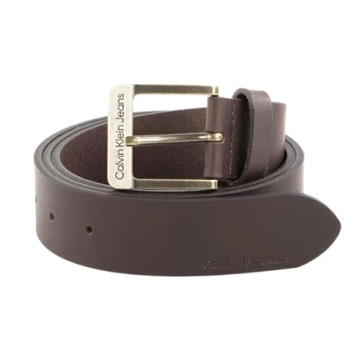 Image of Calvin Klein Jeans BELT Belt, Men&#039;s, Size: 34, Turkish coffee