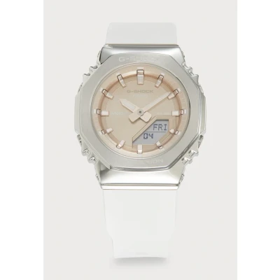 Image of G SHOCK Watch silver/goldcoloured/white, Women&#039;s, Size: One Size, Silver/gold coloured/white