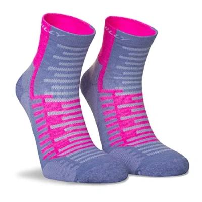 Image of Hilly, Active Anklet Min Cushioning, Lilac/Pink, Size M