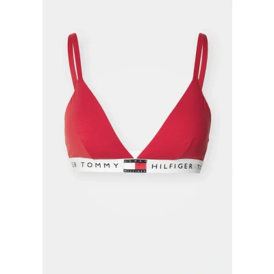 Image of Tommy Hilfiger Heritage Triangle bra, Women&#039;s, Size: 22 24, Primary red