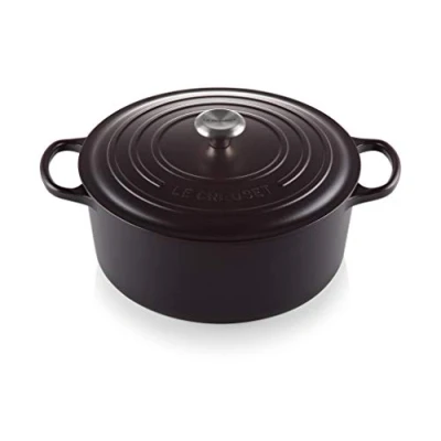 Image of Le Creuset Casserole Signature Satin Black ø 30 cm / 8.1 Liter