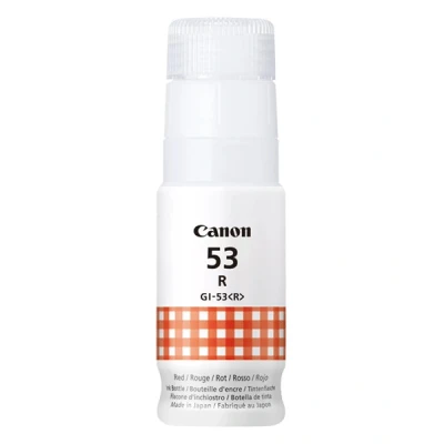 Image of Canon GI 53 R Ink Red Printer 60 ml High Yield for Pixma Inkjet Printers Original 4717C001