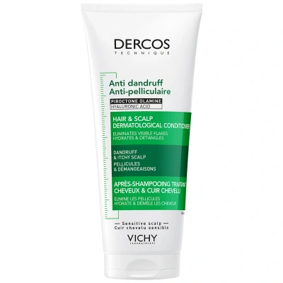 Image of Vichy Dercos Hair &amp; Scalp Dermatological Conditioner for Hydration And Anti Dandruff 200ml