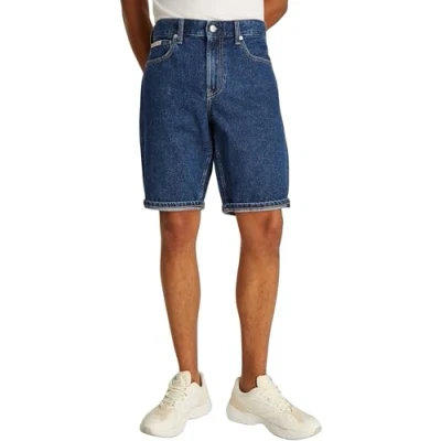 Image of Calvin Klein Jeans Men&#039;s 5 Pocket Shorts, Denim (Denim Dark), 29W