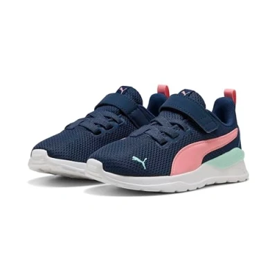 Image of PUMA Unisex Kid&#039;s Anzarun Lite Ac+ Ps Sneaker, Persian Blue Pinkscape Mint Melt, 11.5 UK