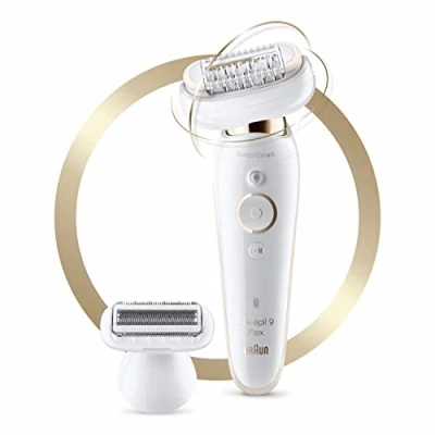 Image of Braun Silk épil 9 Flex 9002 Epilator, White/Gold