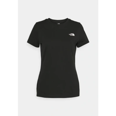 Image of The North Face Simple DOME TEE Basic Tshirt, Women&#039;s, Size: XS, Black