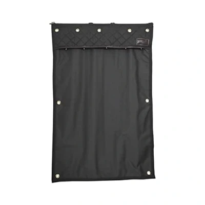 Image of Kentucky Horsewear Stable Guard Waterproof Box Wall Curtain, Size: One Size, Colour: Black
