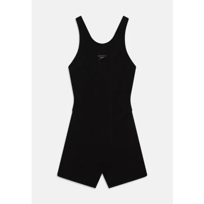 Image of Speedo Girls ECO ENDURANCE+ Legsuit Swimsuit for kids, Size: 11 12y, Black