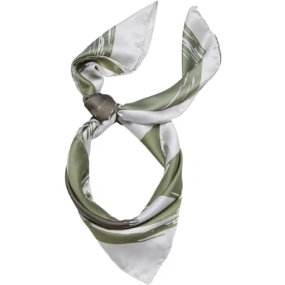 Image of Urban Classics Unisex Paint Brush Scarf, Size: One Size, Olivecolor