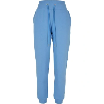 Image of Urban Classics HIGH Waist Tracksuit bottoms, Women&#039;s, Size: 4XL, Horizonblue