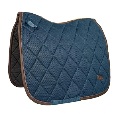 Image of Back on Track Air Flow Saddle Cloth Dressage Full Warmblood (Blue)