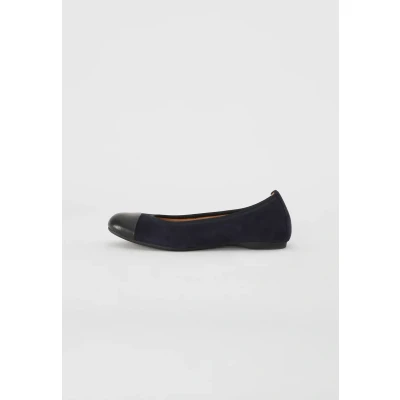 Image of Gabor Ballet pumps, Women&#039;s, Size: 8, Atlantik/schwarz Suede