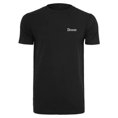 Image of Mister Tee Deamon Print Tshirt, Men&#039;s, Size: XL, Black