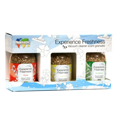 Image of Numatic Experience freshness vaccum cleaner scent granules 3 fragrances NVA3FLGEUR