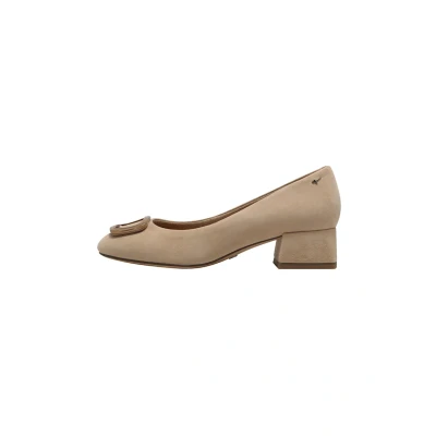 Image of Tamaris Classic heels, Women&#039;s, Size: 3.5, Tan Leather