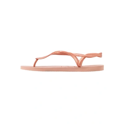 Image of Havaianas Girls Luna (Mini Me), Crocus Rose, UK child 12/13