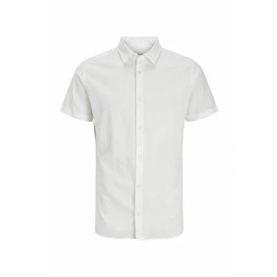 Image of Jack &amp; Jones Junior Jjeaxel Stretch Shirt for kids, Size: 8y, White