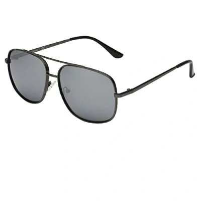Image of GUESS GF0207 08C 60 Men&#039;s Gunmetal Sunglasses, silver