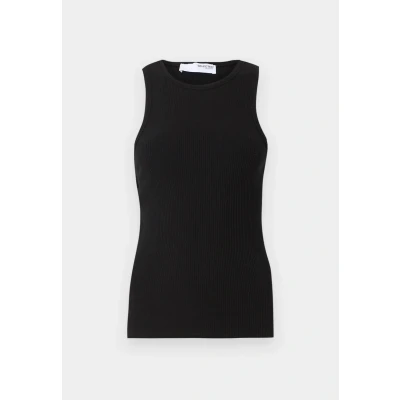Image of Selected Femme Slfanna Oneck TANK NOOS Top, Women&#039;s, Size: 8, Black