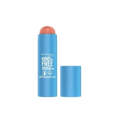 Image of Rimmel Kind and Free Multi Stick 5ml (Various Shades) 002 Peachy Cheeks