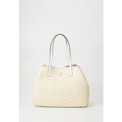 Image of Guess Vikky Large 2 IN 1 Tote SET bag, Women&#039;s, Size: One Size, Natural/white