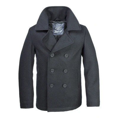 Image of Brandit PEA COAT Light jacket, Men&#039;s, Size: 4XL, Navy