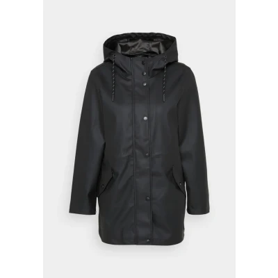 Image of VERO MODA Women&#039;s Vmmalou Coated Jacket Noos Tall, black, L Tall