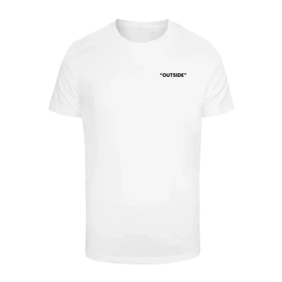 Image of Mister Tee Men&#039;s Outside Tee, White, M