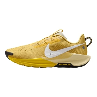 Image of Nike Performance Reactx Pegasus 5 Trail running shoes, Men&#039;s, Size: 7, Saturn gold lightning alabaster white shoes