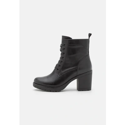 Image of Marco Tozzi High heeled ankle boots, Women&#039;s, Size: 9, Black shoes