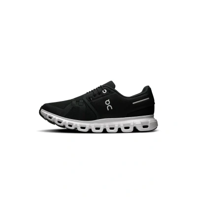 Image of On Cloud 6 Training shoe Black white, Women&#039;s, Size: 4.5, white Polyester