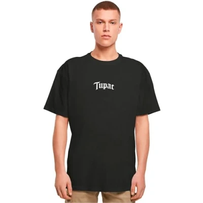 Image of Mister Tee 2PAC 2PACALYPSE NOW Oversize Print Tshirt, Men&#039;s, Size: 3XL, Black