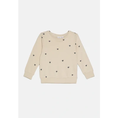Image of Name it mini Girl&#039;s Nmfvalba LS Sweat Unb Noos, Summer Sand, 110