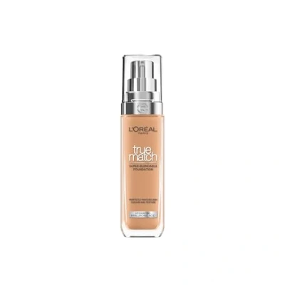 Image of L&#039;Oréal Paris True Match Liquid Foundation with SPF and Hyaluronic Acid 30ml (Various Shades) 7W Golden Amber