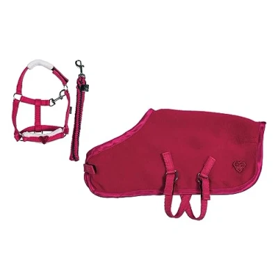 Image of HKM Cuddle Pony Starter Set Red One Size