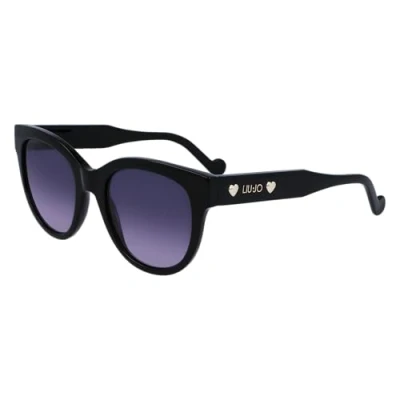 Image of LIU JO Sunglasses, Women&#039;s, Size: 52, Black
