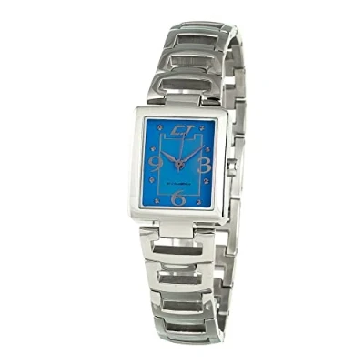 Image of Chronotech Womens Analogue Quartz Watch with Stainless Steel Strap CC7072L 03M, Multicoloured, 22MM,