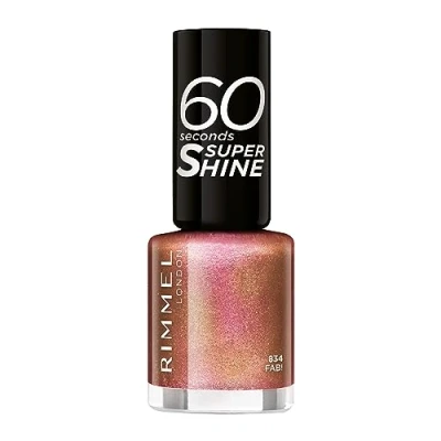 Image of Rimmel 60 Seconds Glitter Nail Polish Fab