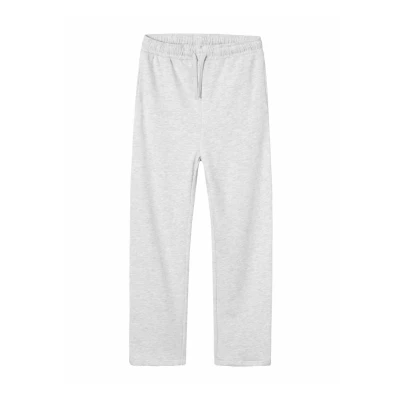 Image of LMTD Straight FIT Tracksuit bottoms for kids, Size: 164, Light grey melange